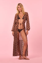 Load image into Gallery viewer, Model Front: Blueman Maxi Dresses Makani Tule
