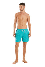 Load image into Gallery viewer, Model Front: Blueman Swim Shorts Short Basico Amni Verde
