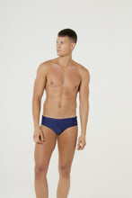 Load image into Gallery viewer, Model Front: Blueman Sunga / Boxer Sunga Ricky Azul-Marinho
