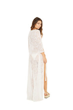 Load image into Gallery viewer, Model Back: Blueman Kaftans / Cover Ups Open Renda

