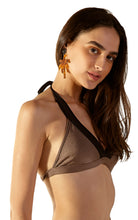 Load image into Gallery viewer, Image 08: Blueman Top Top Matelasse Caramelo Preto
