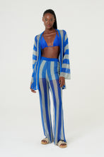 Load image into Gallery viewer, Model Front: Blueman Beach Trousers Calca Tricot Listras
