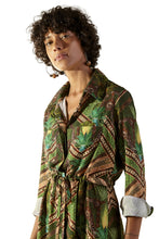 Load image into Gallery viewer, Image 06: Blueman Shirtdress Chemise Java

