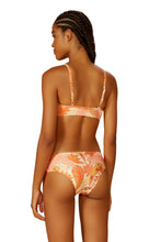 Load image into Gallery viewer, Model Back: Blueman Top Top Florest-Salmao Bardot
