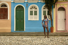 Load image into Gallery viewer, Image 08: Blueman Mini Dress Vestido Tule Manga Longa Escama
