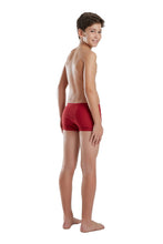 Load image into Gallery viewer, Model Back: Blueman Boy's Swimwear Sunga Berlim Fit Vermelho
