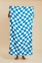 Load image into Gallery viewer, Gallery: Blueman Beach Towel Toalha Xadrez
