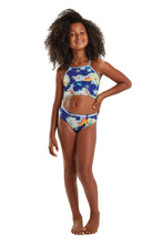 Load image into Gallery viewer, Model Front: Blueman Girl&#39;s Two-Piece Biquini Lais Ceu De Flor
