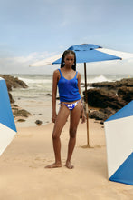 Load image into Gallery viewer, Image 03: Blueman Beach Top Blusa Tricot Color Azul
