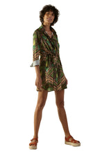 Load image into Gallery viewer, Image 02: Blueman Shirtdress Chemise Java
