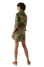 Load image into Gallery viewer, Model Back: Blueman Shirtdress Chemise Java

