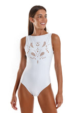 Load image into Gallery viewer, Gallery: Blueman One-Piece Maio Body Folia Richelieu Perola
