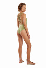 Load image into Gallery viewer, Model Back: Blueman One-Piece Maio Capri Verde
