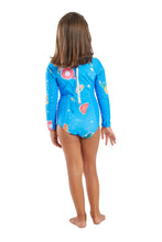 Load image into Gallery viewer, Model Back: Blueman Girl&#39;s One-Piece Maio John Manga Longa Sticker
