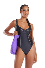 Load image into Gallery viewer, Image 02: Blueman One-Piece Maio Maragogi Preto
