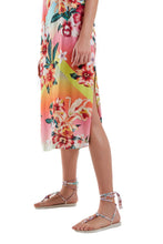 Load image into Gallery viewer, Image 04: Blueman Midi Dress Mikaela Flower Power
