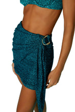 Load image into Gallery viewer, Gallery: Blueman Beach Skirt Mini Saia Tule Acqua
