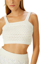 Load image into Gallery viewer, Image 06: Blueman Beach Top Off-White Top-Tricot
