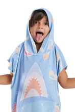 Load image into Gallery viewer, Image 08: Blueman Beach Towel Poncho Mini Surfer Sticker

