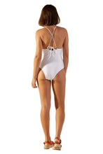 Load image into Gallery viewer, Model Back: Blueman One-Piece Rock Off White
