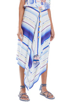 Load image into Gallery viewer, Image 02: Blueman Beach Skirt Saia Canga Mare Alta
