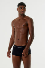 Load image into Gallery viewer, Model Front: Blueman Sunga / Boxer Sunga Army Cos Santorini Preto
