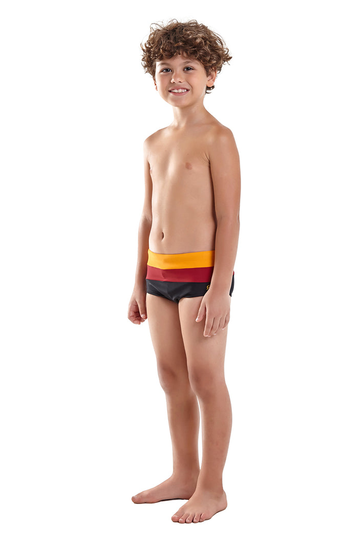 Model Front: Blueman Boy's Swimwear Sunga Army Crepusculo Heat