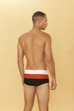 Load image into Gallery viewer, Model Back: Blueman Sunga / Boxer Sunga Army Crepusculo Laranja
