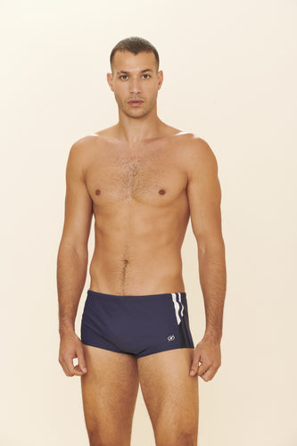 Model Front: Blueman Sunga / Boxer Sunga Army Romeo Azul-Marinho