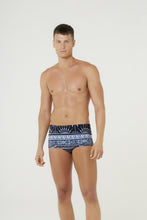 Load image into Gallery viewer, Model Front: Blueman Sunga / Boxer Sunga Army Saudacao Ao Sol Pb
