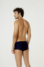 Load image into Gallery viewer, Model Back: Blueman Sunga / Boxer Sunga Berlim Liso Preto V24
