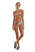 Load image into Gallery viewer, Model Front: Blueman Top Top Delta Flower Power
