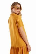 Load image into Gallery viewer, Image 02: Blueman Maxi Dresses Vestido Chemise Eva Liso Marrom
