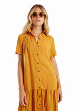 Load image into Gallery viewer, Image 04: Blueman Maxi Dresses Vestido Chemise Eva Liso Marrom
