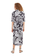 Load image into Gallery viewer, Model Back: Blueman Shirtdress Vestido Chemise Recortes Eclipse
