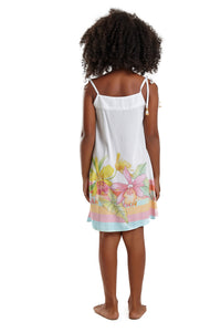 Model Back: Blueman Mini Dress Vestido Lily O Sorte Espirito Solar