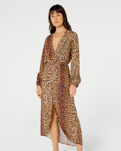 Load image into Gallery viewer, Gallery: Blueman Maxi Dresses Vestido Midi Manga Vivian Pintada
