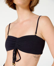 Load image into Gallery viewer, Top Gaya Buzios Crispy Preto
