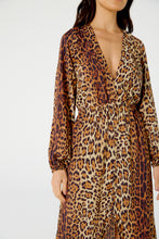 Load image into Gallery viewer, Vestido Midi Manga Vivian Pintada
