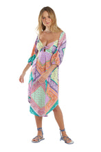 Load image into Gallery viewer, Bahamas Bandana Midi Dress
